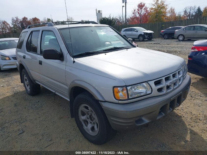 2002 Isuzu Rodeo Ls/Lse/S VIN: 4S2DM58W324306489 Lot: 38097422