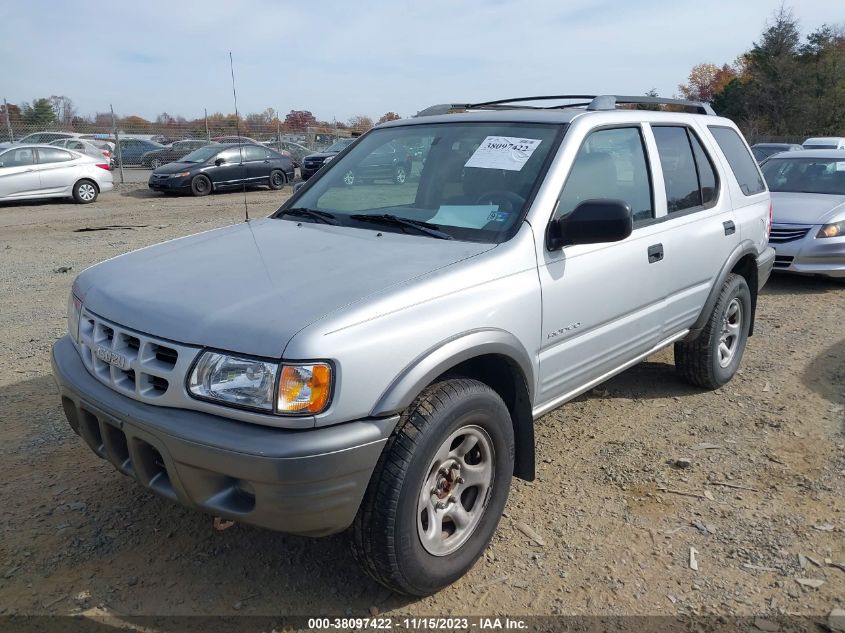 2002 Isuzu Rodeo Ls/Lse/S VIN: 4S2DM58W324306489 Lot: 38097422