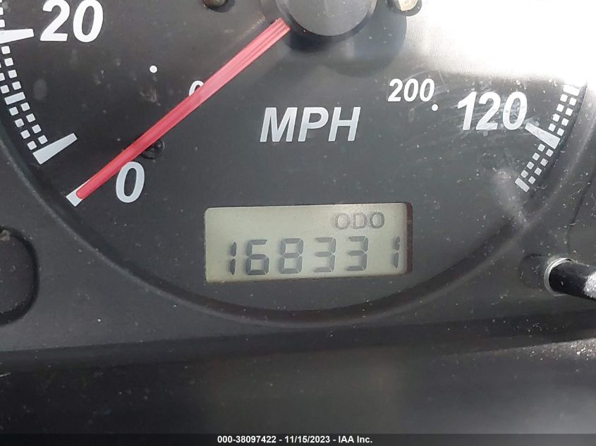 2002 Isuzu Rodeo Ls/Lse/S VIN: 4S2DM58W324306489 Lot: 38097422