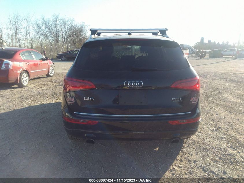 2017 Audi Q5 2.0T Premium VIN: WA1C2AFP2HA072982 Lot: 38097424