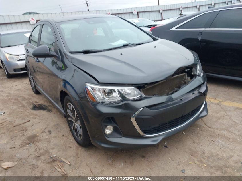 2019 Chevrolet Sonic Lt Auto VIN: 1G1JD5SB1K4141619 Lot: 38097458