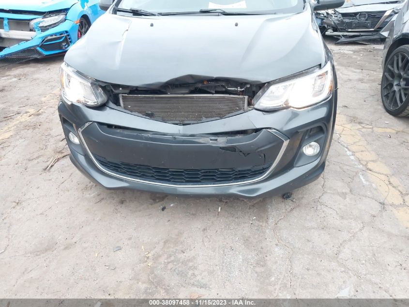 2019 Chevrolet Sonic Lt Auto VIN: 1G1JD5SB1K4141619 Lot: 38097458