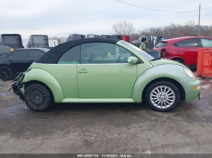 2005 Volkswagen New Beetle Gl VIN: 3VWBM31Y35M360982 Lot: 38097734