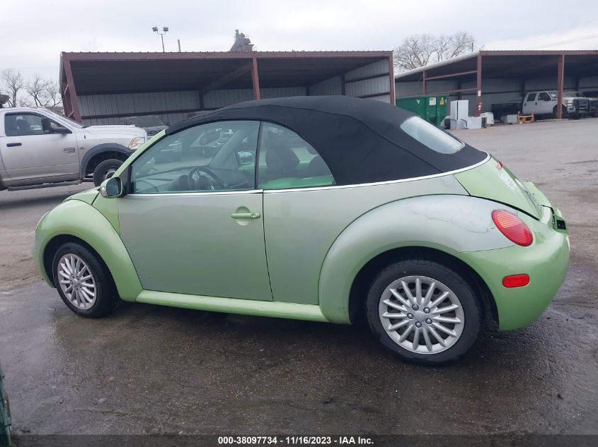 2005 Volkswagen New Beetle Gl VIN: 3VWBM31Y35M360982 Lot: 38097734