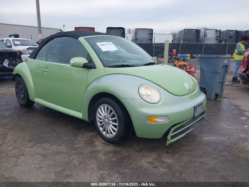 2005 Volkswagen New Beetle Gl VIN: 3VWBM31Y35M360982 Lot: 38097734