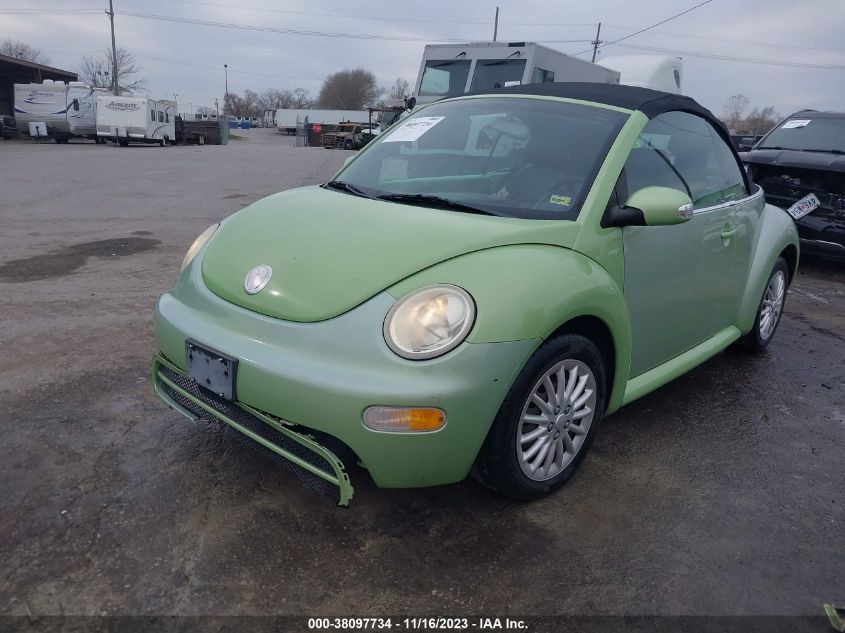 2005 Volkswagen New Beetle Gl VIN: 3VWBM31Y35M360982 Lot: 38097734