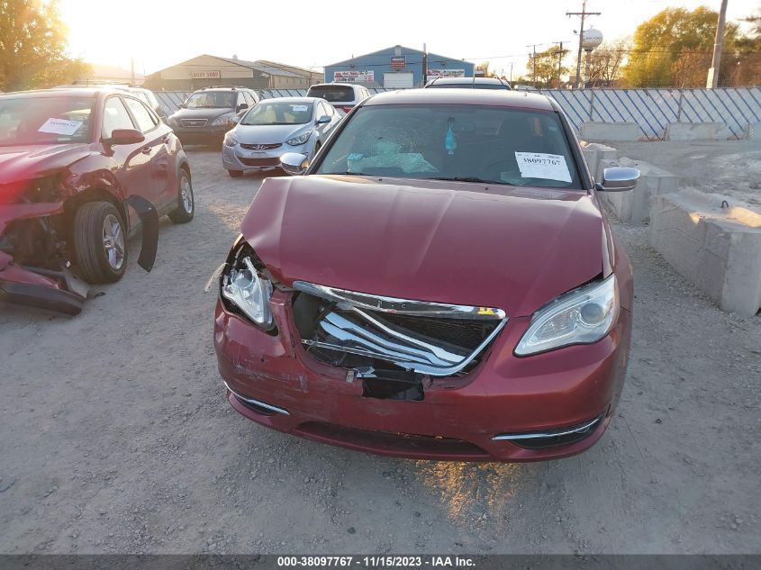 2012 Chrysler 200 Limited VIN: 1C3CCBCB2CN236576 Lot: 38097767