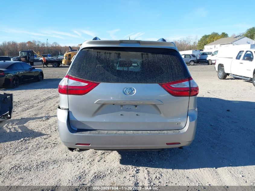 2018 Toyota Sienna Le 8 Passenger VIN: WF0DXXGAJD6U60674 Lot: 38097804