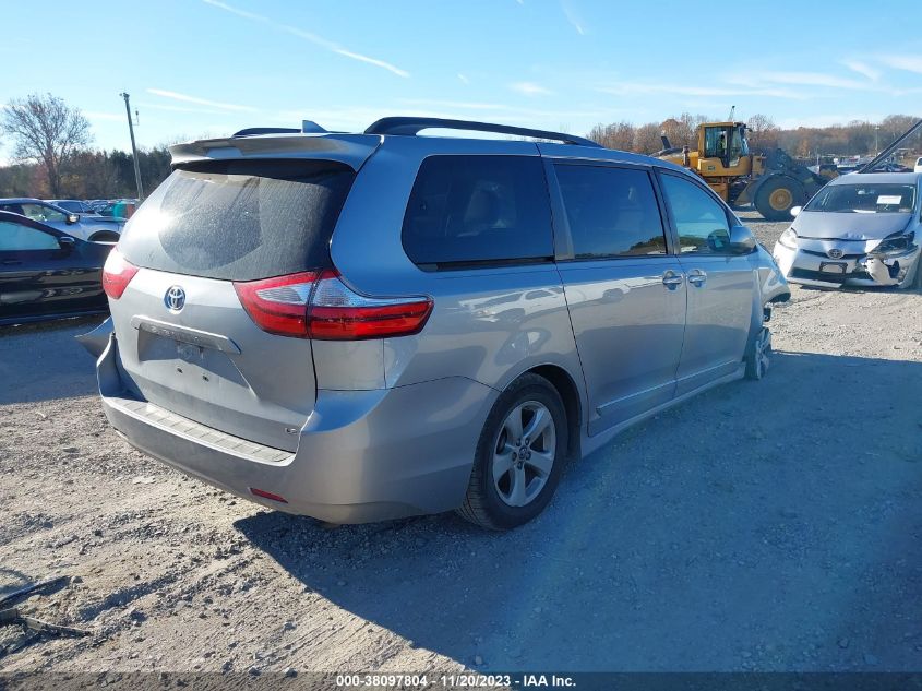 2018 Toyota Sienna Le 8 Passenger VIN: WF0DXXGAJD6U60674 Lot: 38097804