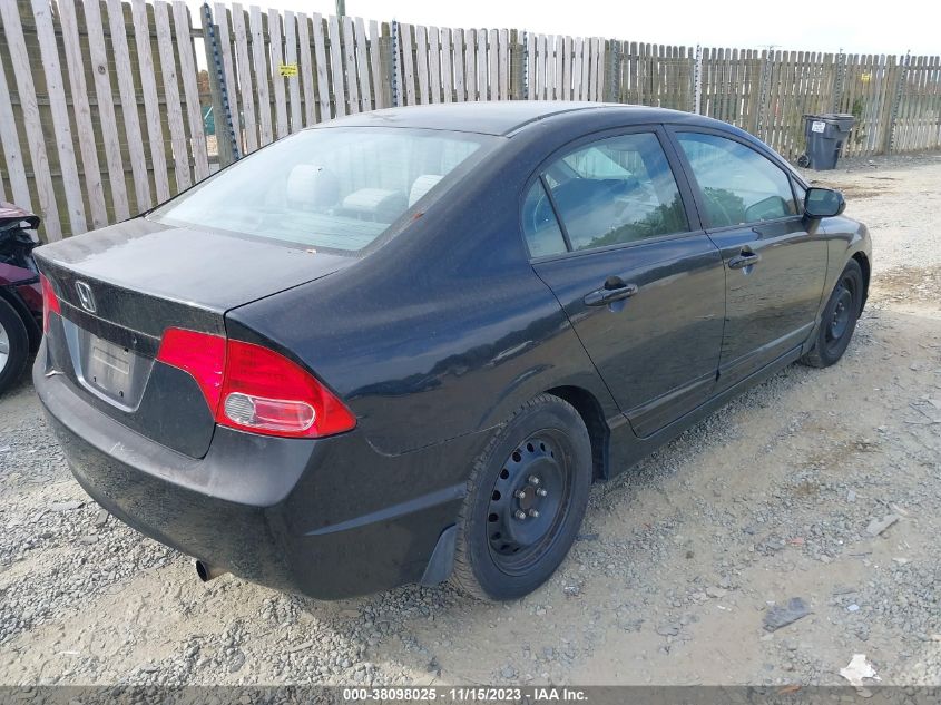 2007 Honda Civic Lx VIN: 1HGFA16547L066285 Lot: 38098025