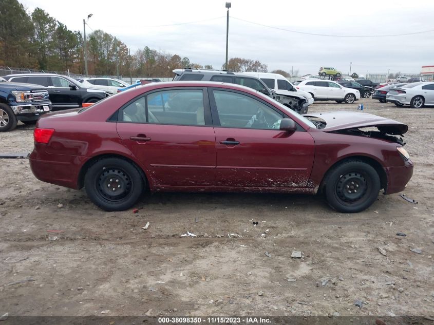 2010 Hyundai Sonata Gls VIN: 5NPET4AC0AH578696 Lot: 38098350