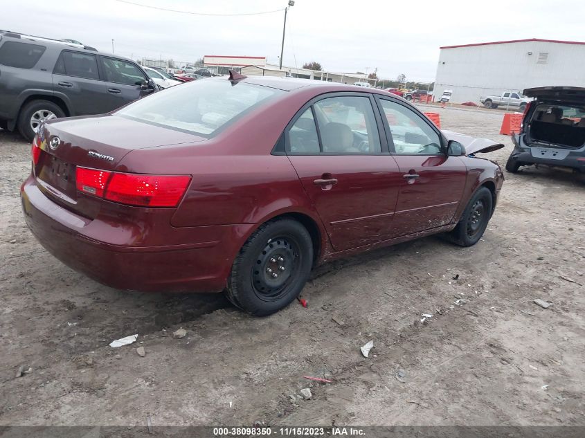 2010 Hyundai Sonata Gls VIN: 5NPET4AC0AH578696 Lot: 38098350