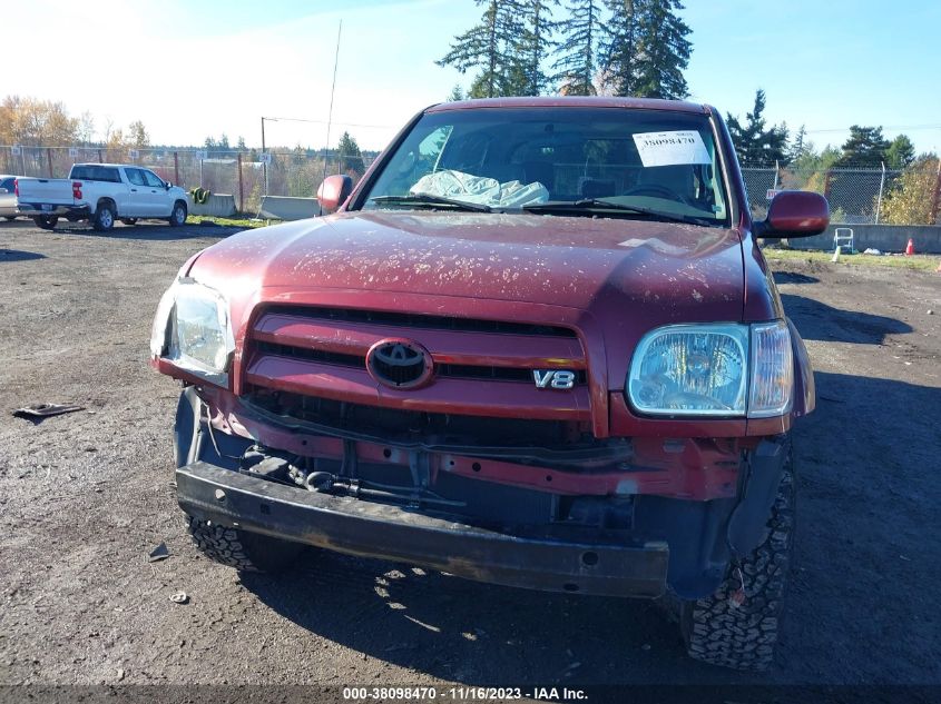 2006 Toyota Tundra Limited V8 VIN: 5TBET38136S498222 Lot: 38098470