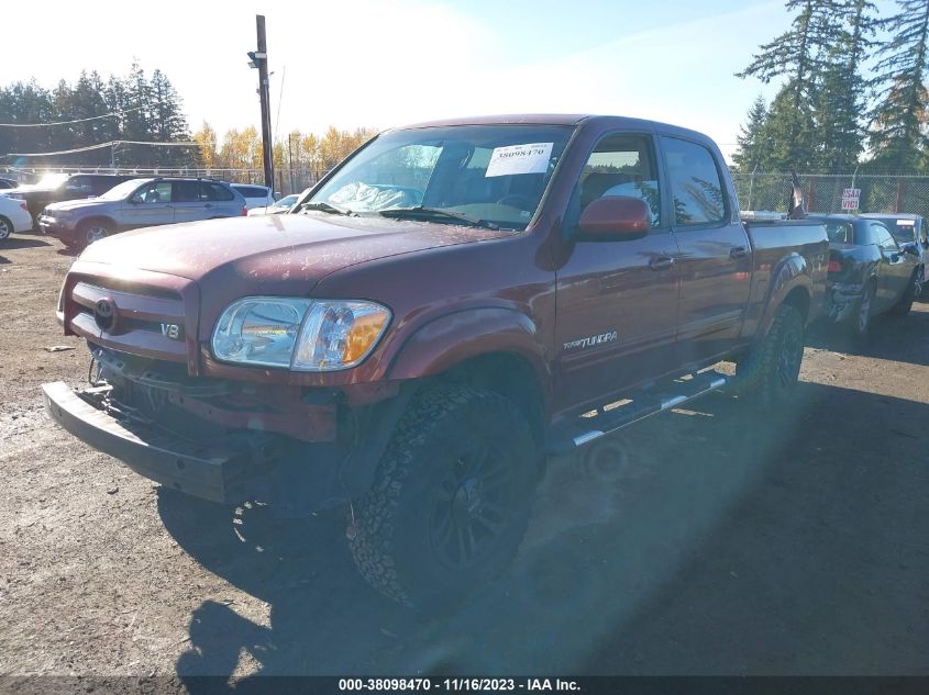 2006 Toyota Tundra Limited V8 VIN: 5TBET38136S498222 Lot: 38098470