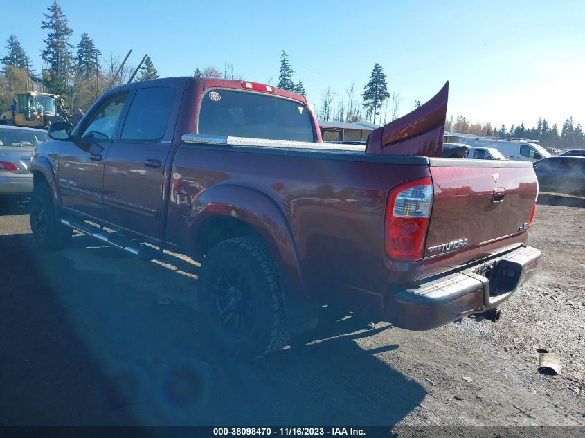 2006 Toyota Tundra Limited V8 VIN: 5TBET38136S498222 Lot: 38098470