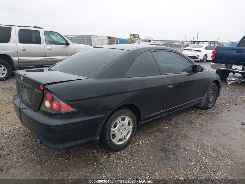 2004 Honda Civic Lx VIN: 1HGEM225X4L010359 Lot: 38098493