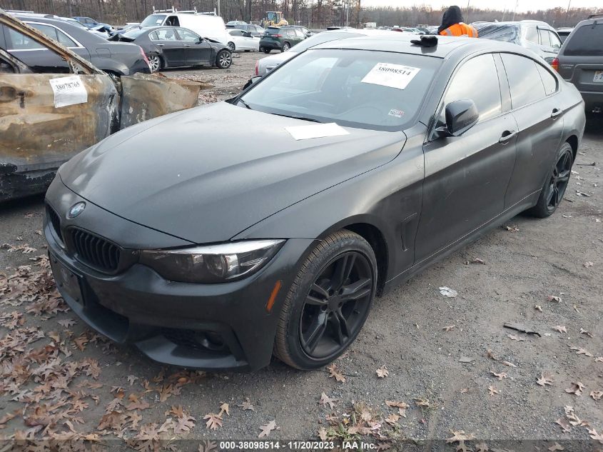 2019 BMW 430I Gran Coupe xDrive VIN: WBA4J3C59KBL06903 Lot: 38098514