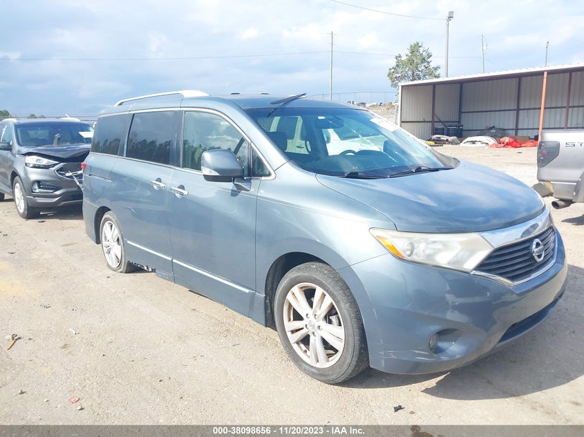 2011 Nissan Quest Sl VIN: JN8AE2KP4B9007659 Lot: 38098656