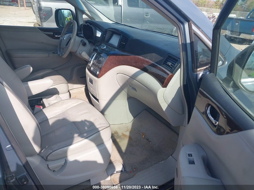 2011 Nissan Quest Sl VIN: JN8AE2KP4B9007659 Lot: 38098656