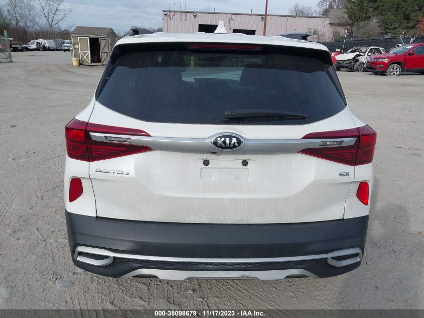 2021 Kia Seltos Ex VIN: KNDERCAA5M7122032 Lot: 38098679