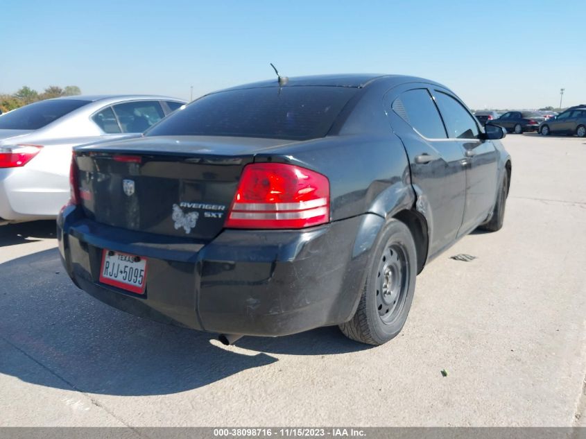 2010 Dodge Avenger Sxt VIN: 1B3CC4FB3AN174994 Lot: 38098716