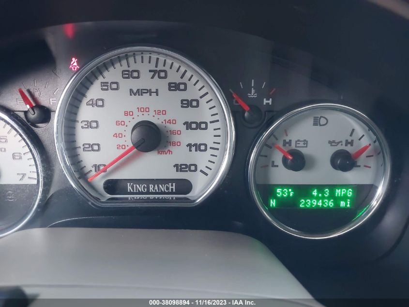 2007 Ford F-150 Fx4/Lariat/Xlt VIN: 1FTPW14557KB20500 Lot: 38098894