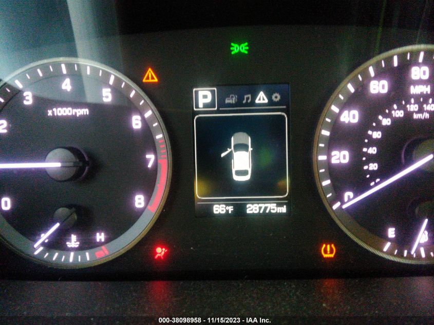 2017 Hyundai Sonata Sport VIN: 5NPE34AF1HH497792 Lot: 38098958