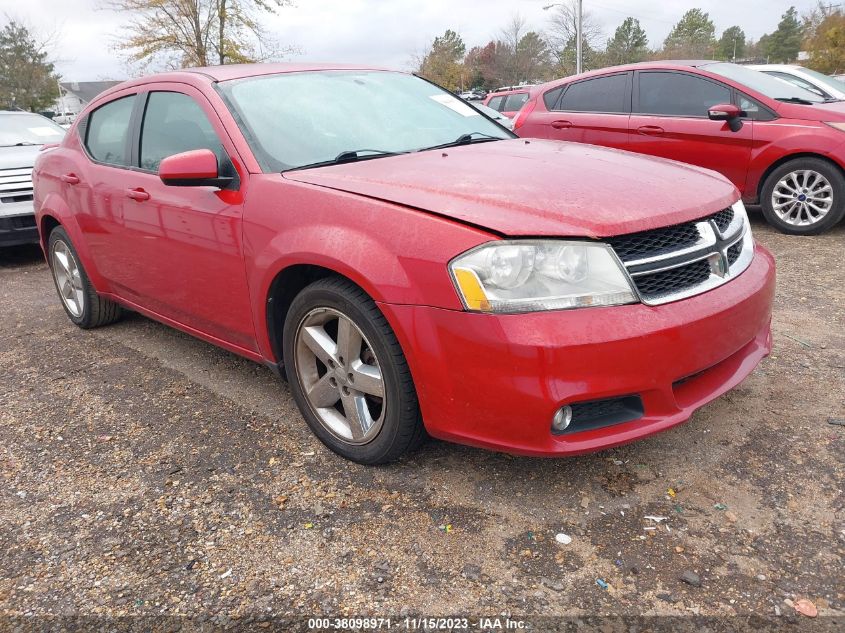 2012 Dodge Avenger Sxt Plus VIN: 1C3CDZEG8CN198396 Lot: 38098971