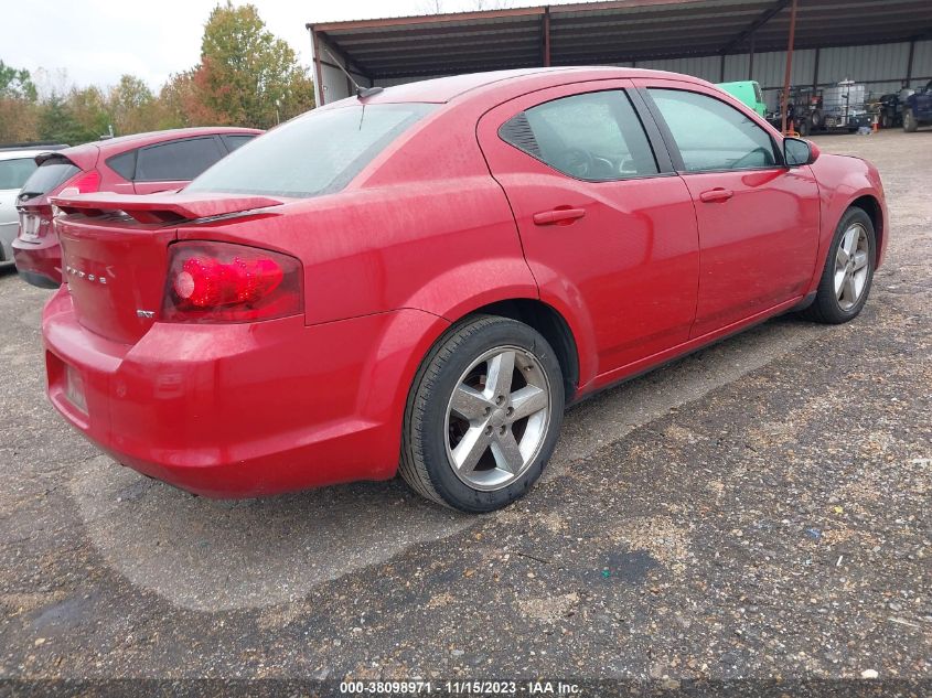 2012 Dodge Avenger Sxt Plus VIN: 1C3CDZEG8CN198396 Lot: 38098971