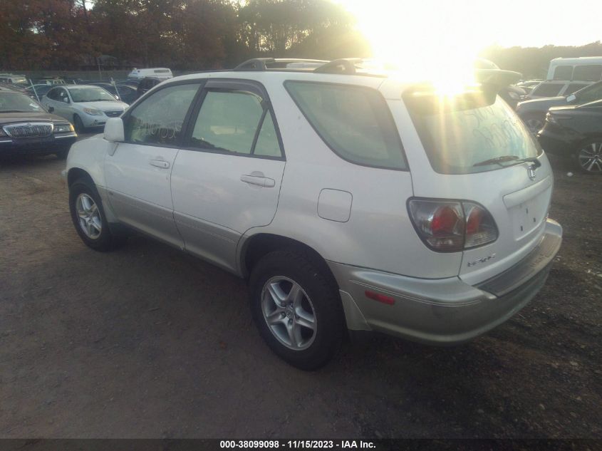 2001 Lexus Rx 300 Base (A4) VIN: JTJHF10U510196090 Lot: 38099098