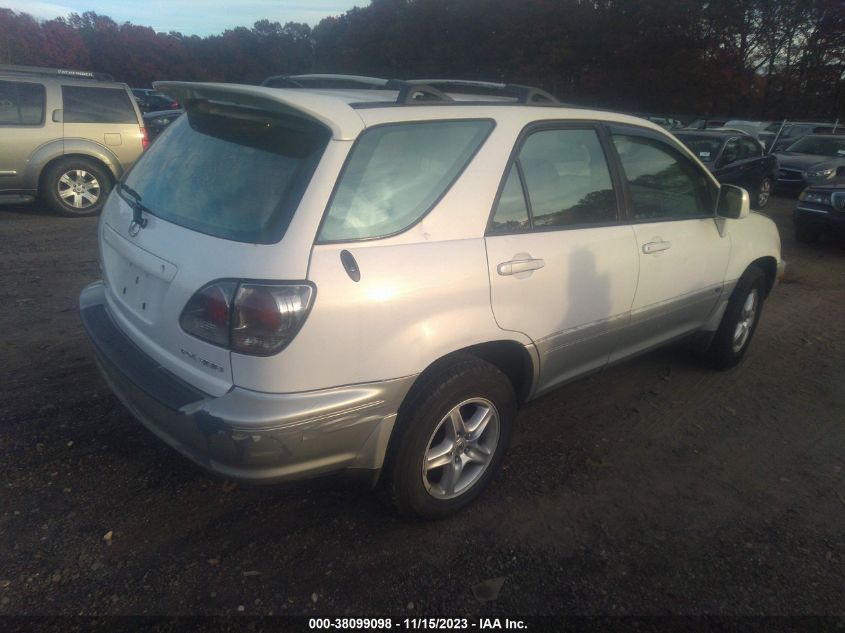 2001 Lexus Rx 300 Base (A4) VIN: JTJHF10U510196090 Lot: 38099098