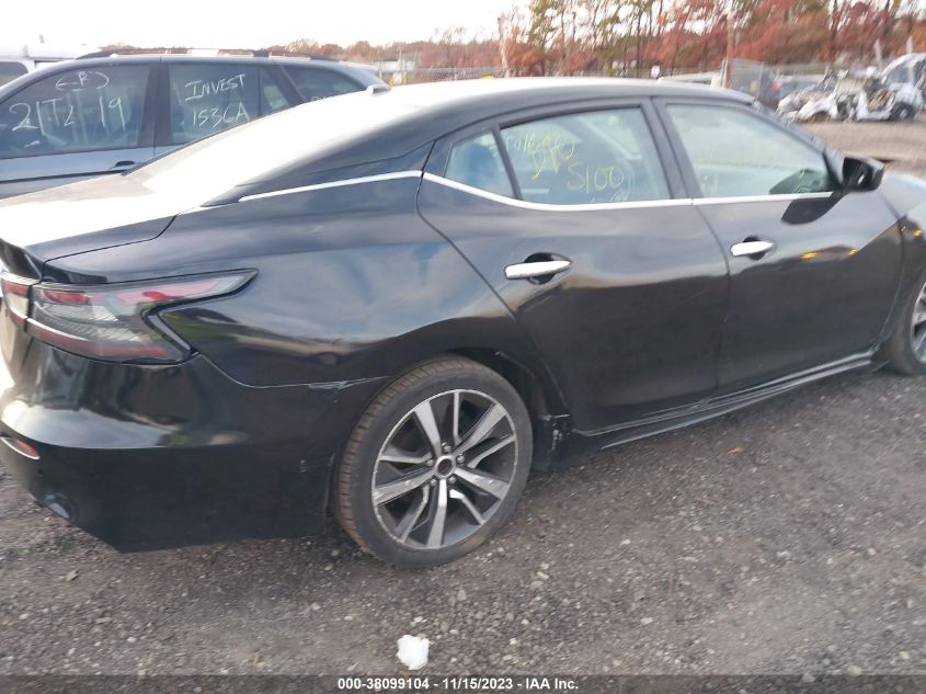 2020 Nissan Maxima S Xtronic Cvt VIN: 1N4AA6BV1LC381539 Lot: 38099104