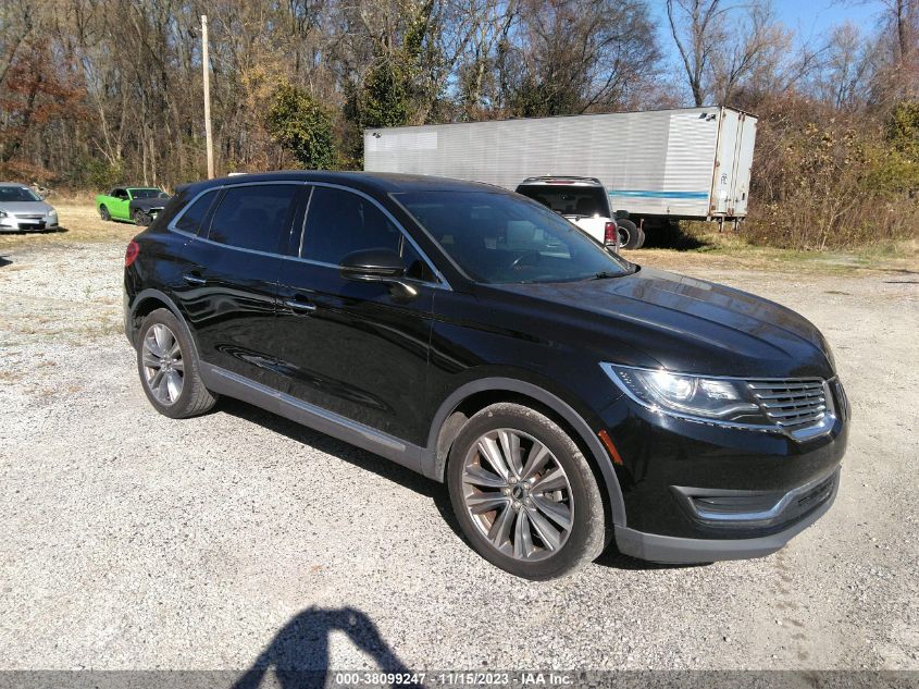 2017 Lincoln Mkx Reserve VIN: 2LMPJ8LP0HBL48958 Lot: 38099247