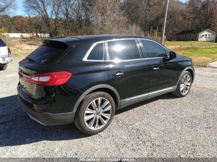 2017 Lincoln Mkx Reserve VIN: 2LMPJ8LP0HBL48958 Lot: 38099247