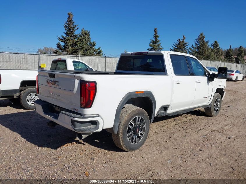 2022 GMC Sierra 2500Hd 4Wd Standard Bed At4 VIN: 1GT49PEY0NF325430 Lot: 38099494