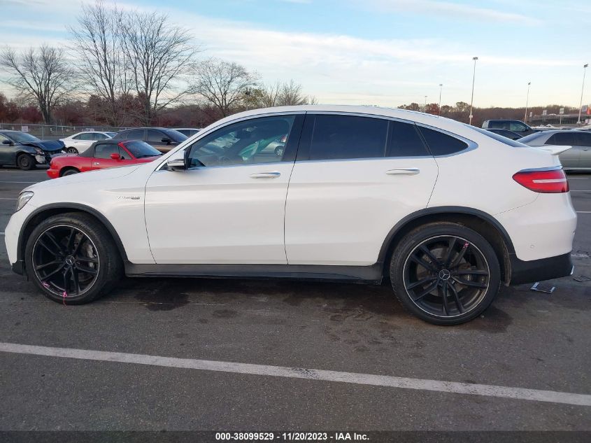 2019 Mercedes-Benz Amg Glc 63 Coupe 4Matic VIN: WDC0J8JBXKF525878 Lot: 38099529