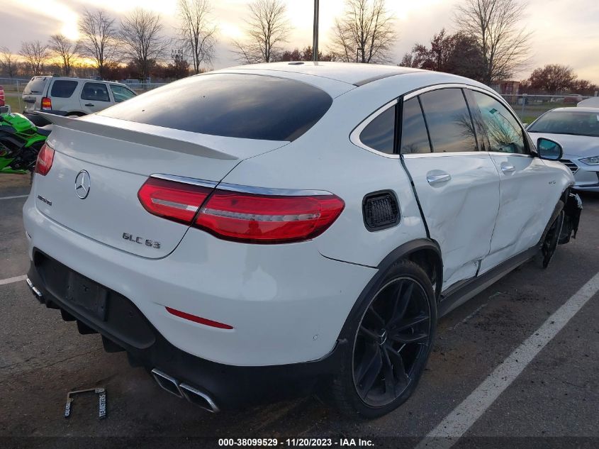 2019 Mercedes-Benz Amg Glc 63 Coupe 4Matic VIN: WDC0J8JBXKF525878 Lot: 38099529