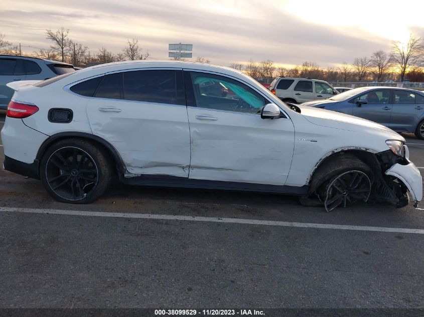 2019 Mercedes-Benz Amg Glc 63 Coupe 4Matic VIN: WDC0J8JBXKF525878 Lot: 38099529