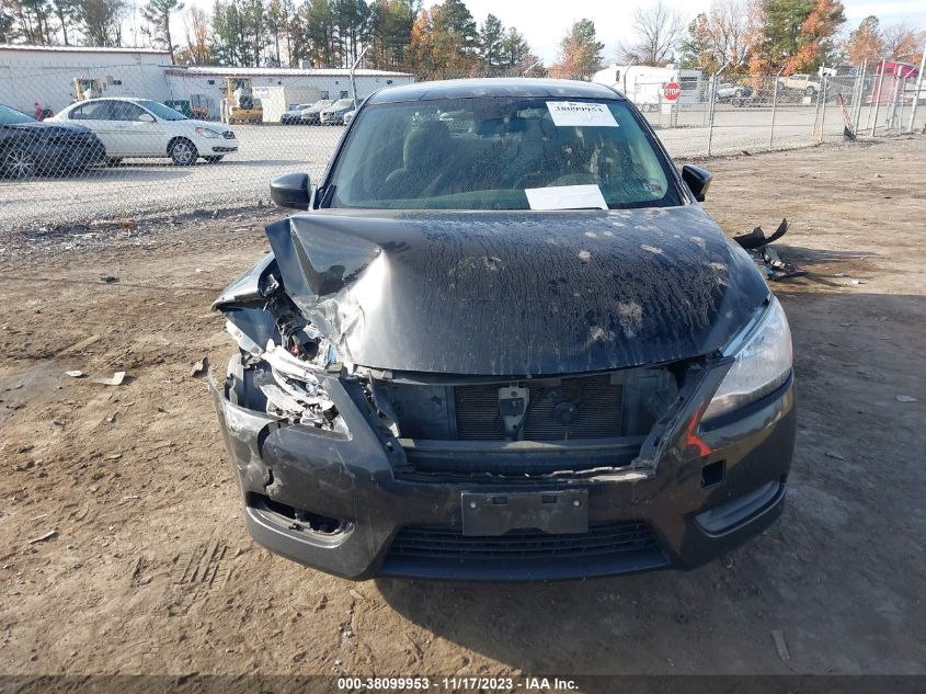 2015 Nissan Sentra S VIN: 3N1AB7AP4FY356410 Lot: 40364817