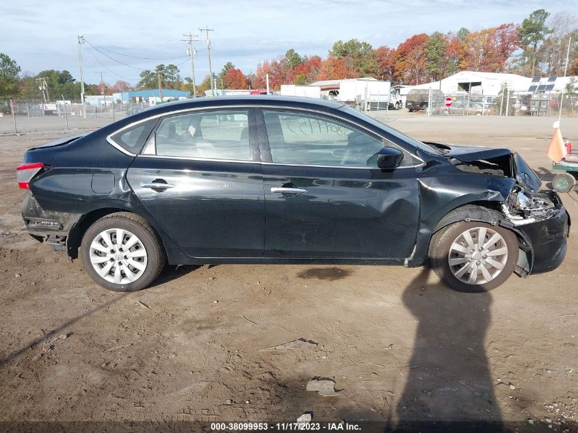 2015 Nissan Sentra S VIN: 3N1AB7AP4FY356410 Lot: 40364817