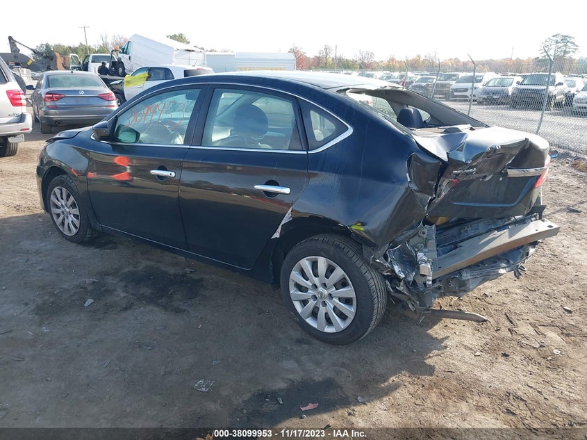 2015 Nissan Sentra S VIN: VF3YCBNFC12M40232 Lot: 38099953
