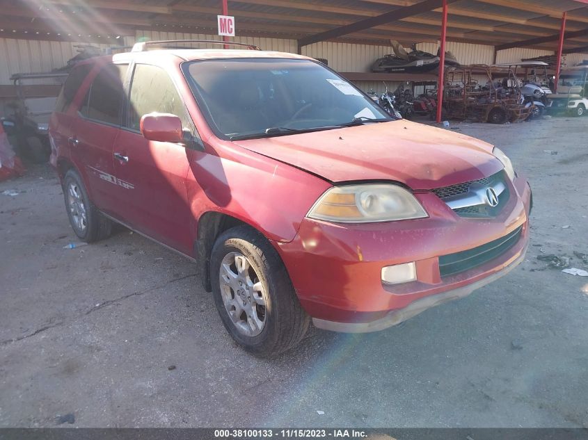 2004 Acura Mdx Touring Pkg VIN: 2HNYD186X4H540148 Lot: 38100133