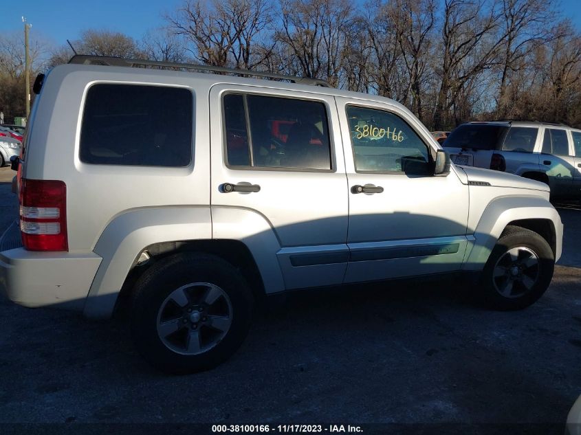 1J8GN28K58W215361 2008 Jeep Liberty Sport