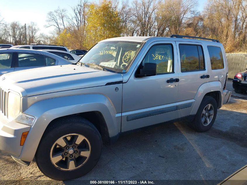 1J8GN28K58W215361 2008 Jeep Liberty Sport