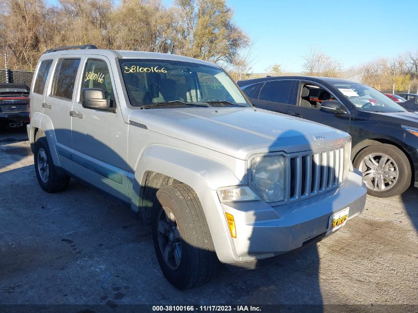 1J8GN28K58W215361 2008 Jeep Liberty Sport