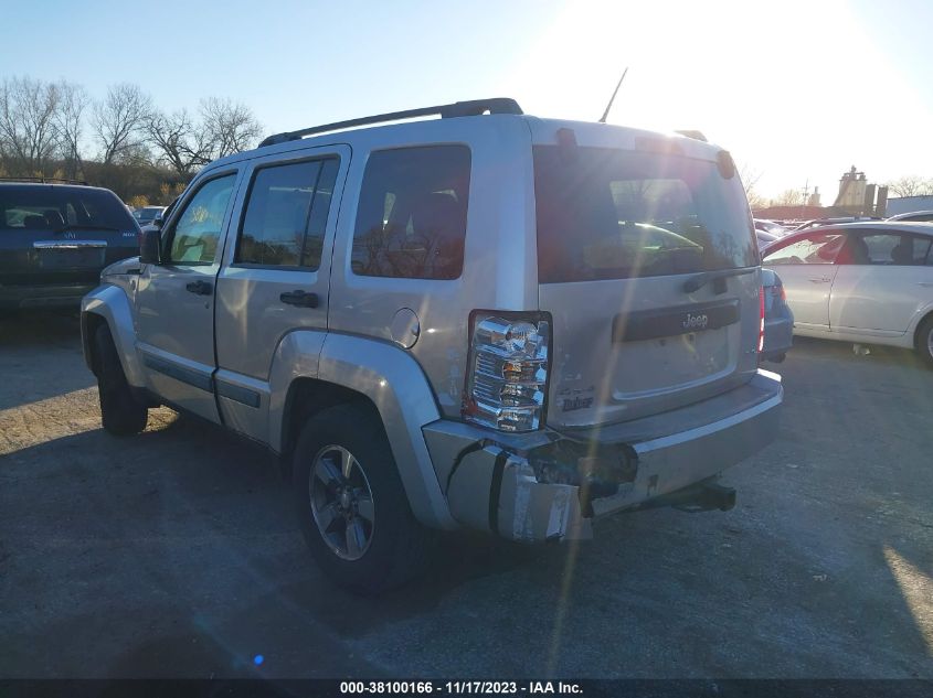 1J8GN28K58W215361 2008 Jeep Liberty Sport