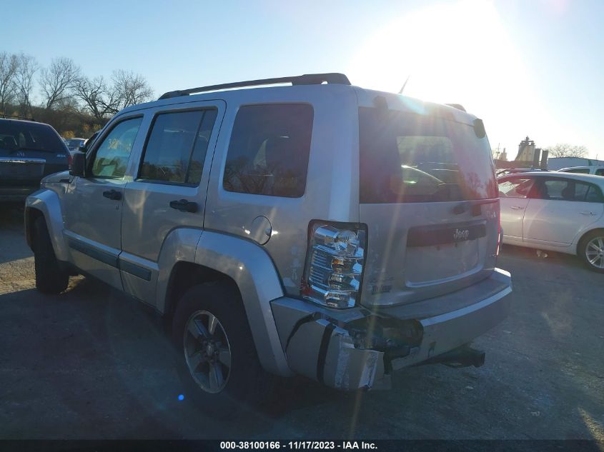 1J8GN28K58W215361 2008 Jeep Liberty Sport