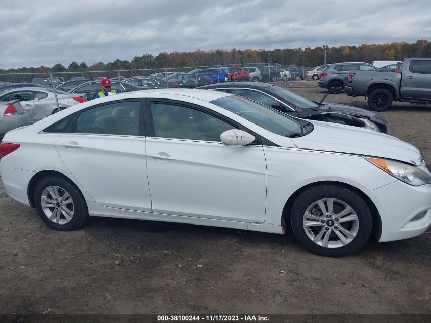 2013 Hyundai Sonata Gls VIN: 5NPEB4AC0DH617908 Lot: 38100244