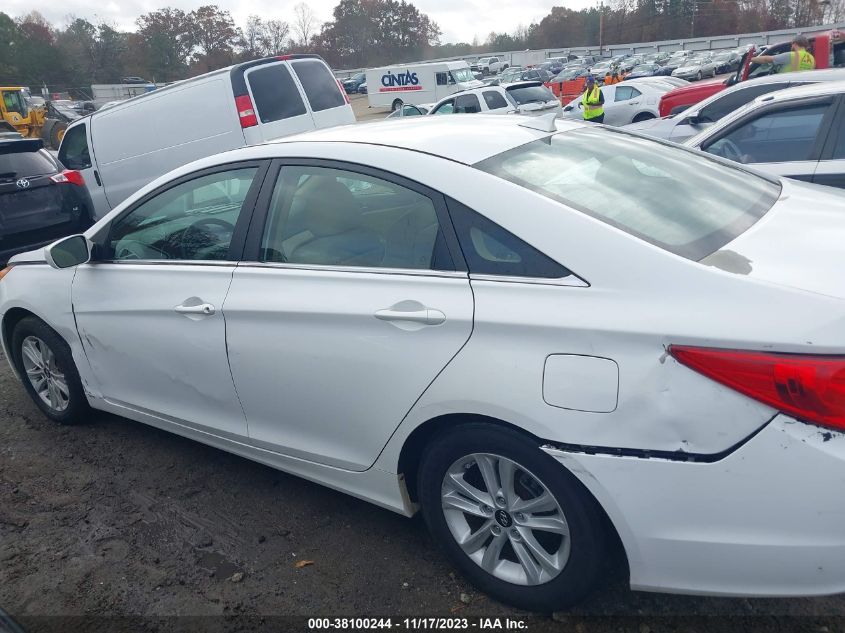 2013 Hyundai Sonata Gls VIN: 5NPEB4AC0DH617908 Lot: 38100244