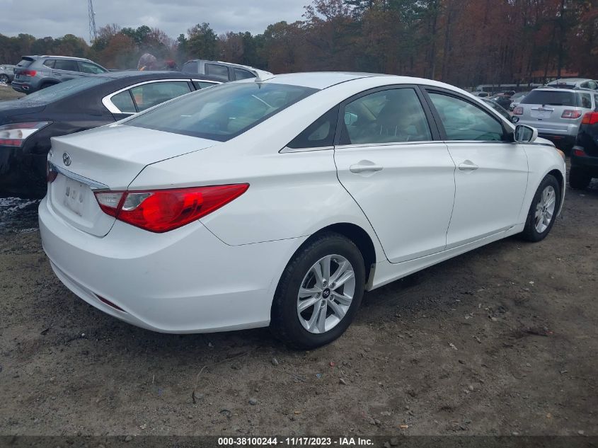 2013 Hyundai Sonata Gls VIN: 5NPEB4AC0DH617908 Lot: 38100244